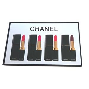 Chanel Rouge Allure‎ Mini Lipstick Set 4 Shades Rouge Intense